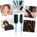 Tangle-Free Curl Defining Brush