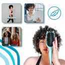 Tangle-Free Curl Defining Brush