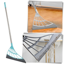 Telescopic rubber sweeper