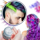 Temporary Vibrant Hair Wax Coloring