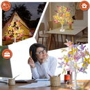 Tranquil Fairy Light Tree