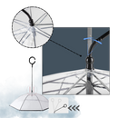 Transparent Dog Umbrella Leash