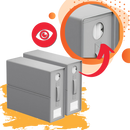 Transparent Window Sheet Cube Organizer