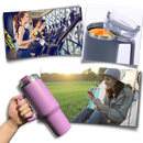 Tumbler Cup Car Large Capacity With Handle