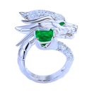 Unique Handmade Silver Dragon Ring