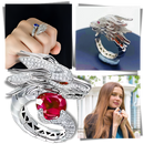 Unique Handmade Silver Dragon Ring