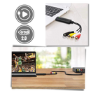 USB 2.0 Easier Cap Video TV DVD VHS DVR Capture Adapter