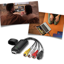 USB 2.0 Easier Cap Video TV DVD VHS DVR Capture Adapter