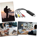 USB 2.0 Easier Cap Video TV DVD VHS DVR Capture Adapter