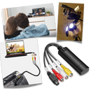 USB 2.0 Easier Cap Video TV DVD VHS DVR Capture Adapter