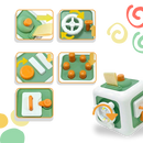 Vibrant 6 in 1 Busy Cube Sensory Toy