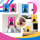 Wall-Mounted Candy Frame Dispenser