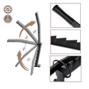 Wall-Mounted Firewood Kindling Splitter