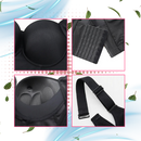 Wide Side Wings Incorporated Shaper Bra