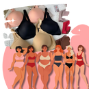 Wireless Plus Size Push Up Bra