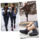 Women's Warm Waterproof Snow Boots