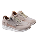 Rhinestone Wedge sneakers