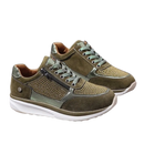 Rhinestone Wedge sneakers