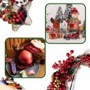 Zip Close Reusable Christmas Gift Bag