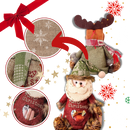 Zip Close Reusable Christmas Gift Bag